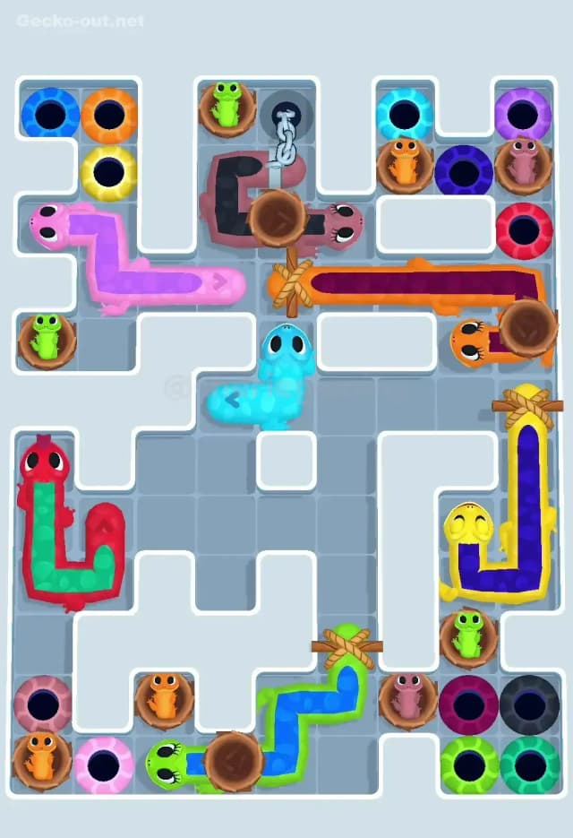 Gecko Out Level 580 Solution 1