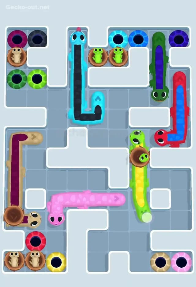 Gecko Out Level 576 Solution 1