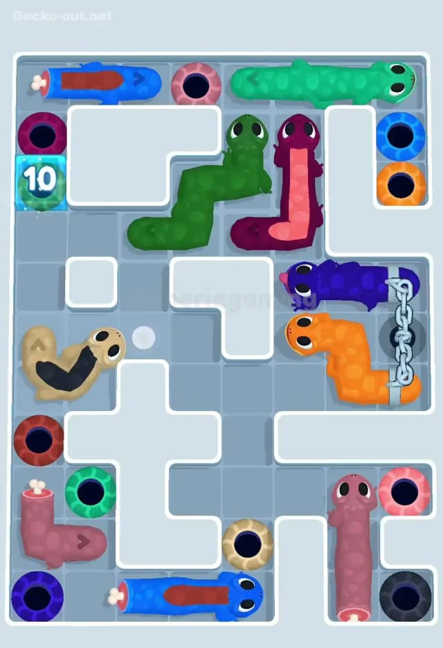Gecko Out Level 557 Solution 1