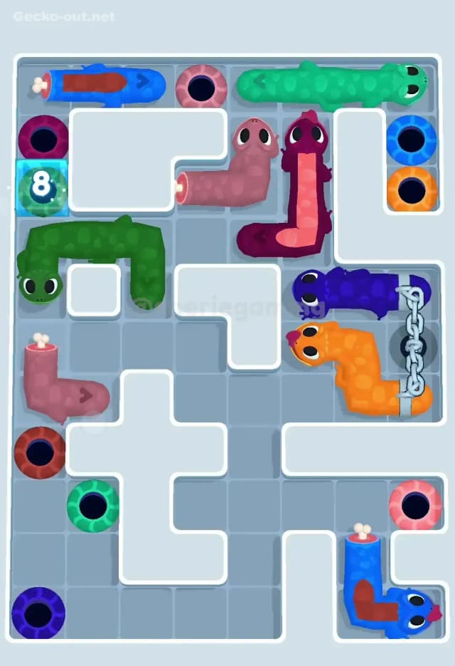 Gecko Out Level 557 Solution 2
