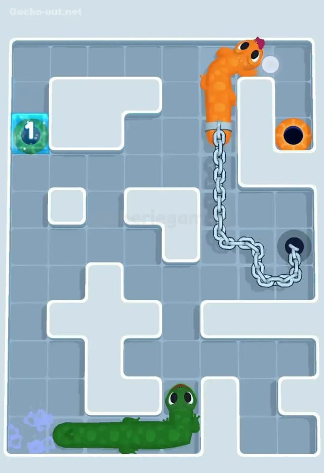 Gecko Out Level 557 Solution 3