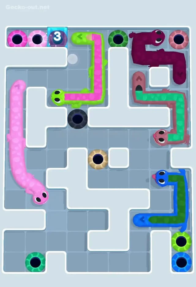 Gecko Out Level 548 Solution 3