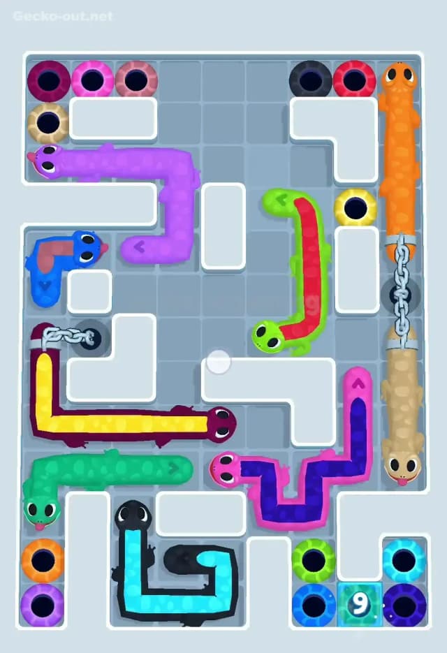 Gecko Out Level 547 Solution 1