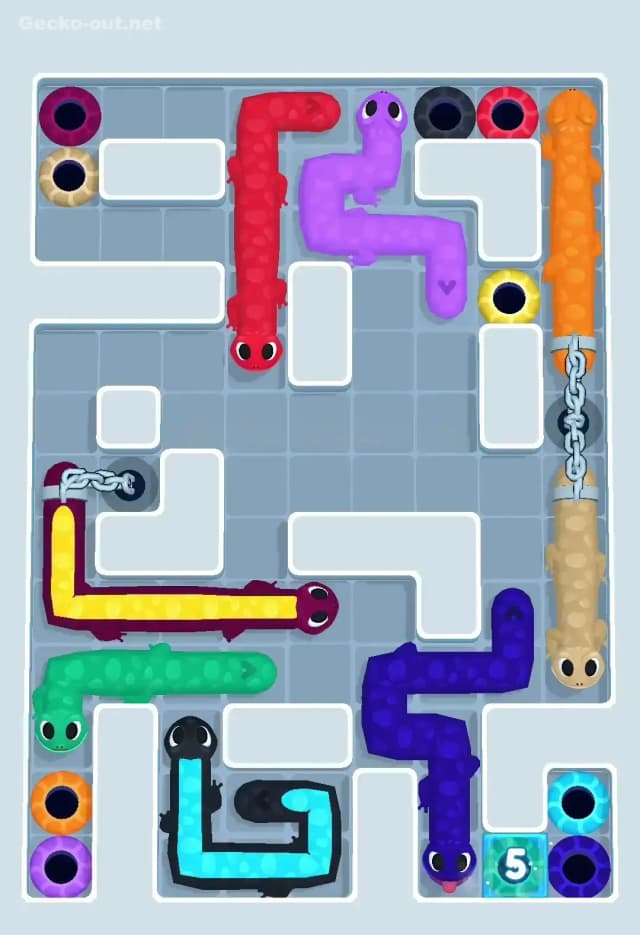 Gecko Out Level 547 Solution 3
