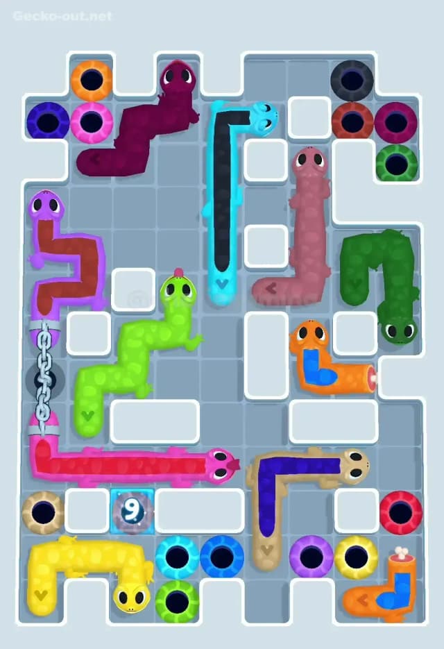 Gecko Out Level 542 Solution 1