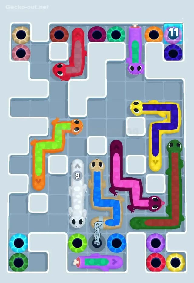 Gecko Out Level 538 Solution 1