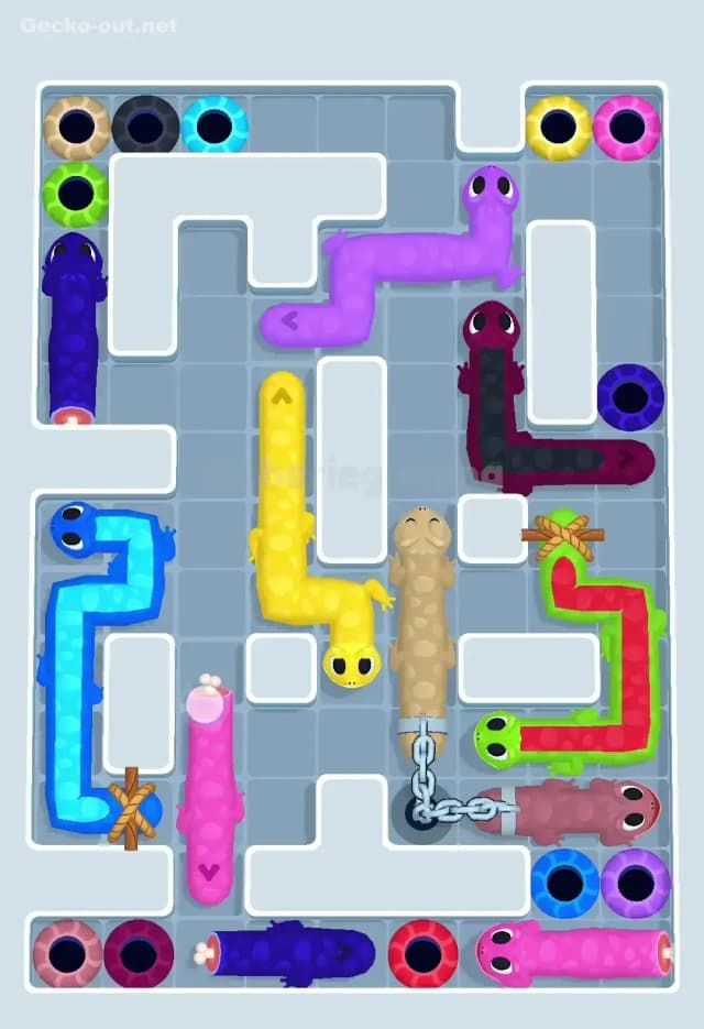 Gecko Out Level 530 Solution 1