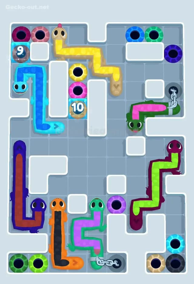 Gecko Out Level 529 Solution 1