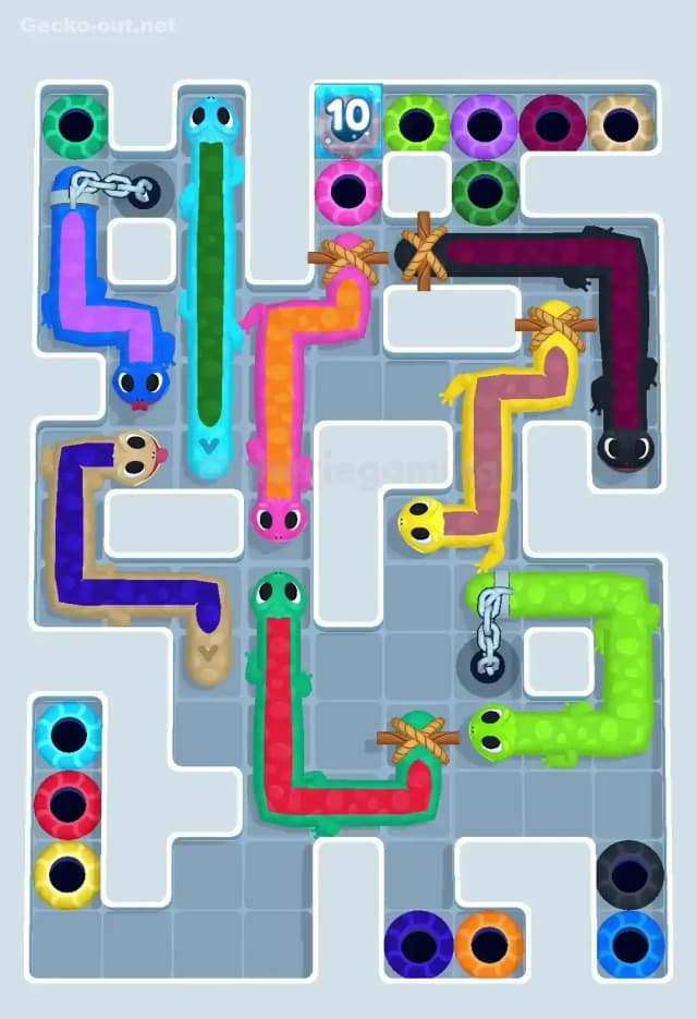 Gecko Out Level 527 Solution 1