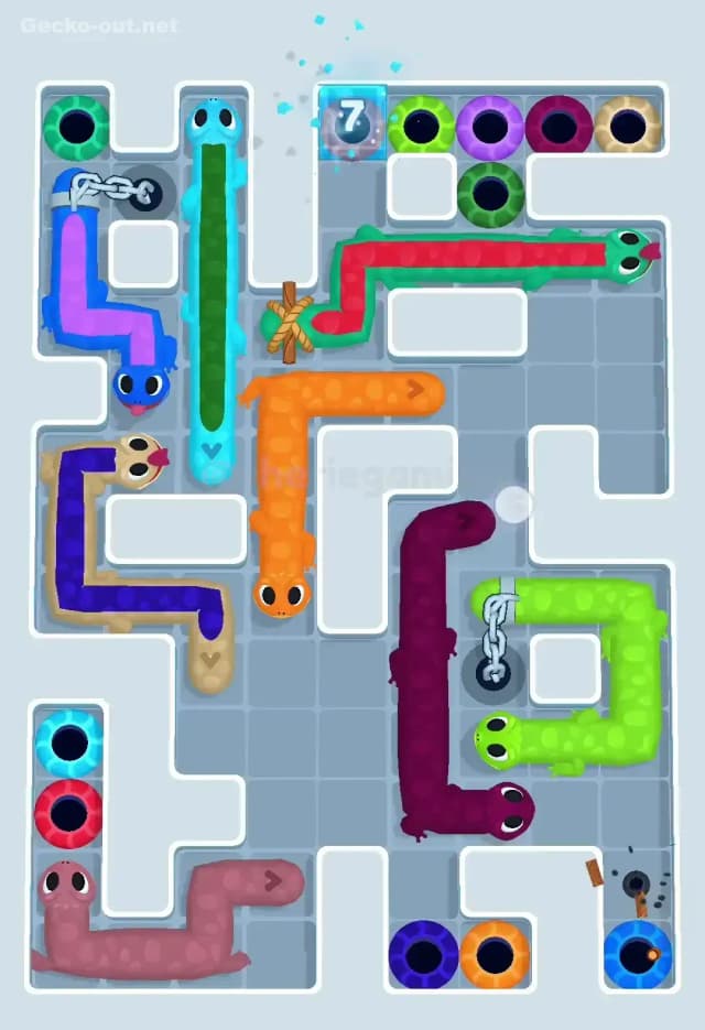 Gecko Out Level 527 Solution 2