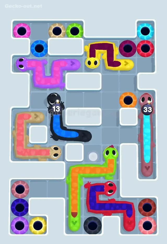 Gecko Out Level 522 Solution 1