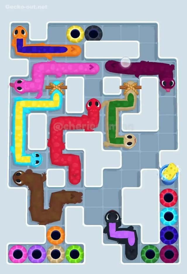 Gecko Out Level 521 Solution 2