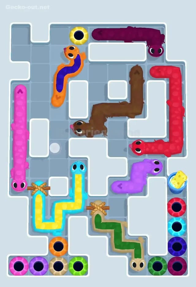 Gecko Out Level 521 Solution 3