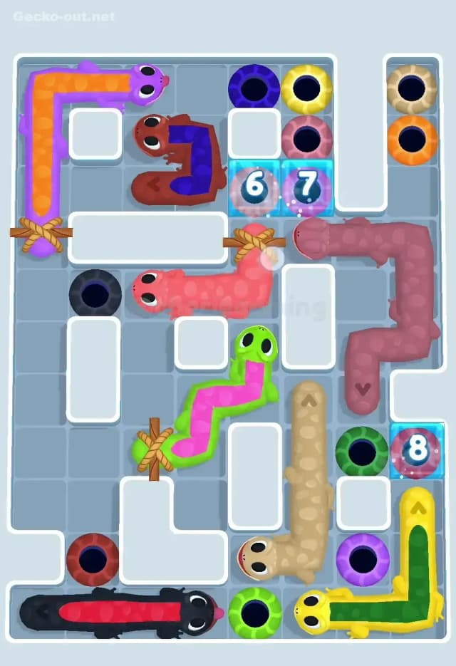 Gecko Out Level 519 Solution 1