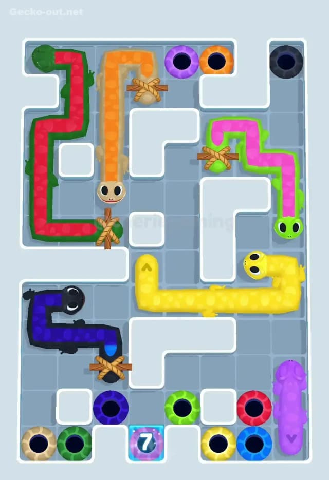 Gecko Out Level 518 Solution 1