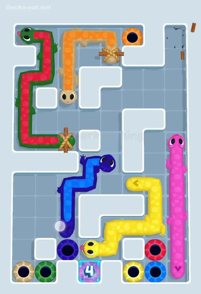 Gecko Out Level 518 Solution 2