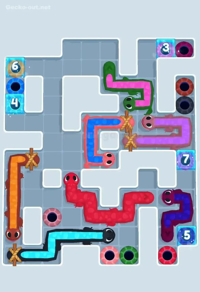 Gecko Out Level 517 Solution 3