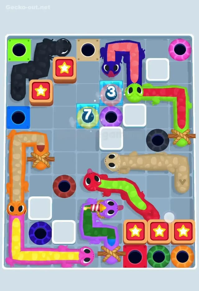 Gecko Out Level 496 Solution 1