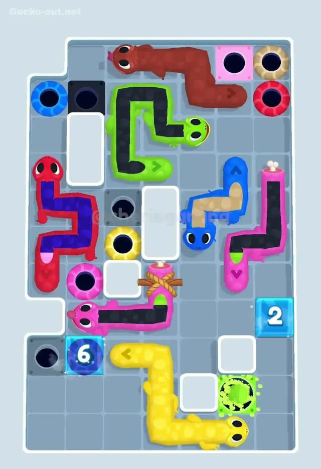 Gecko Out Level 490 Solution 3