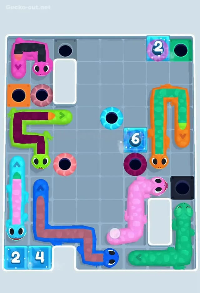 Gecko Out Level 489 Solution 3
