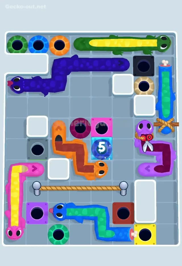 Gecko Out Level 488 Solution 2