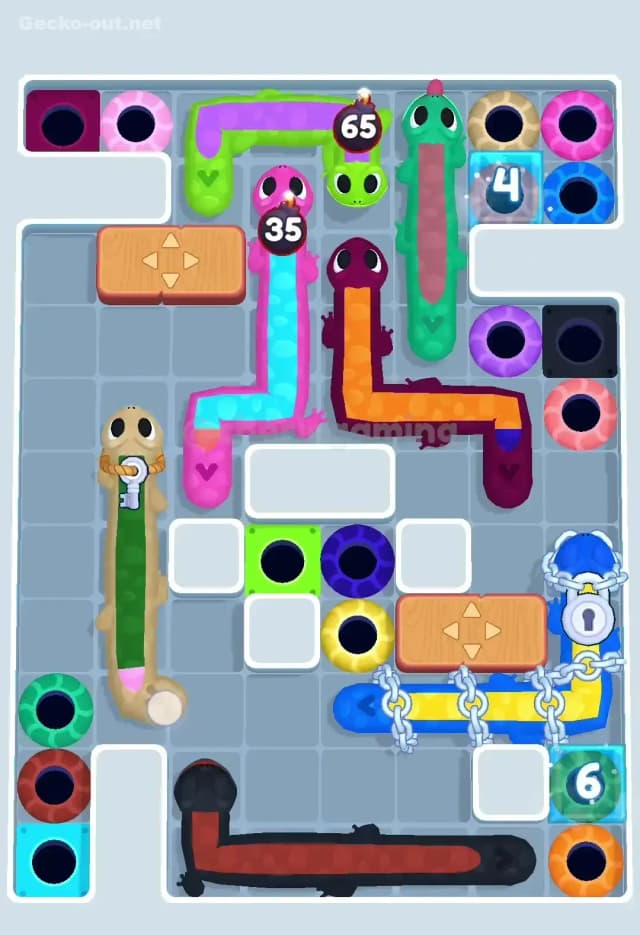 Gecko Out Level 480 Solution 1