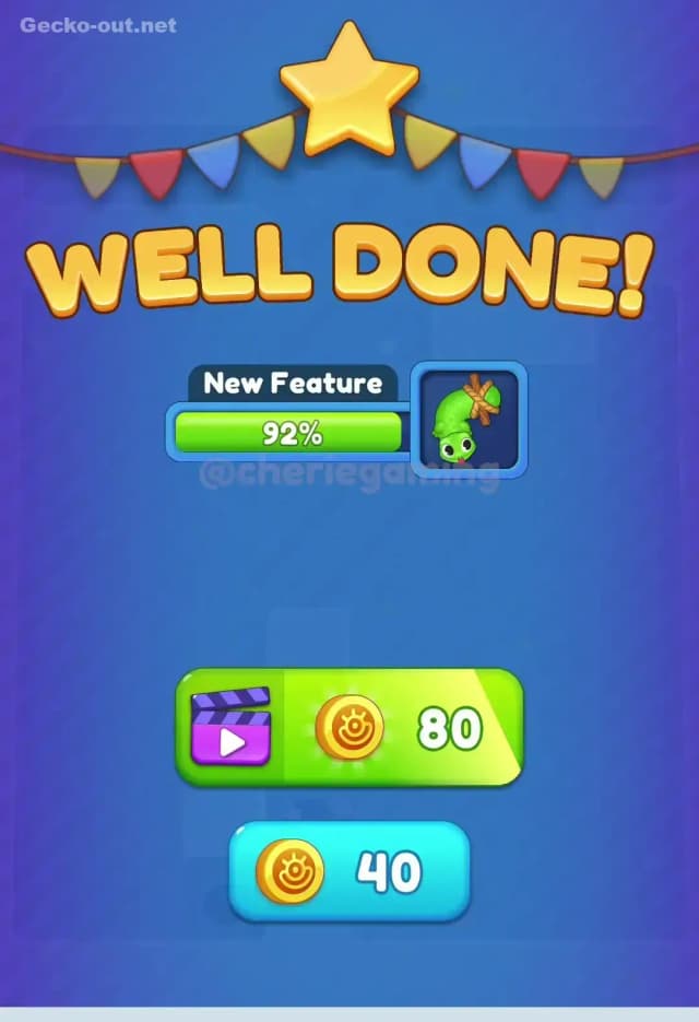 Gecko Out Level 470 Solution 3