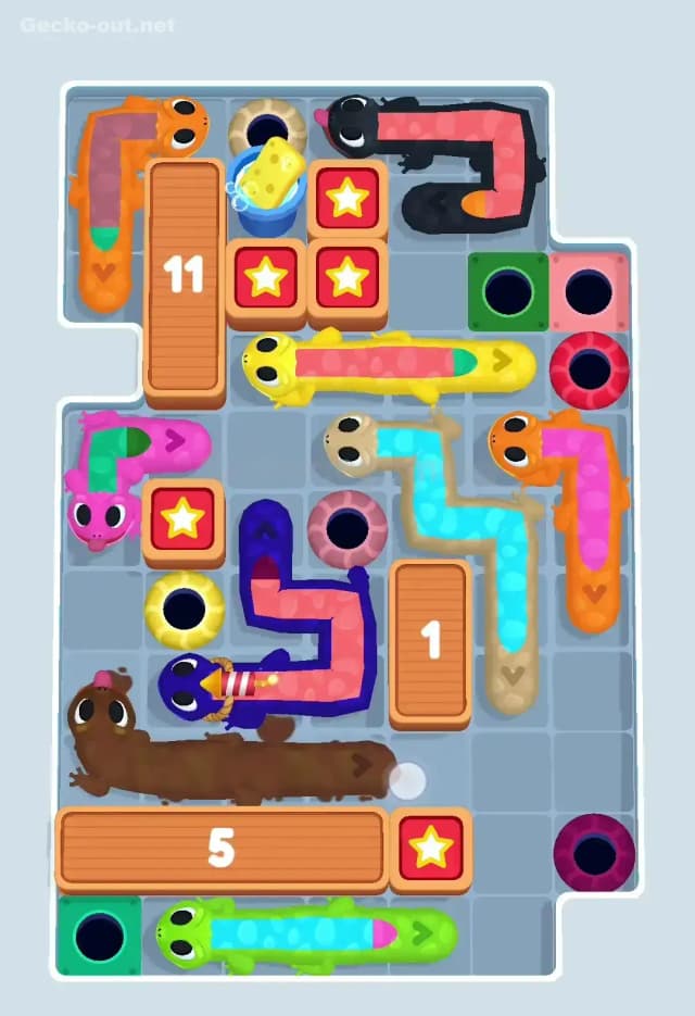 Gecko Out Level 466 Solution 1