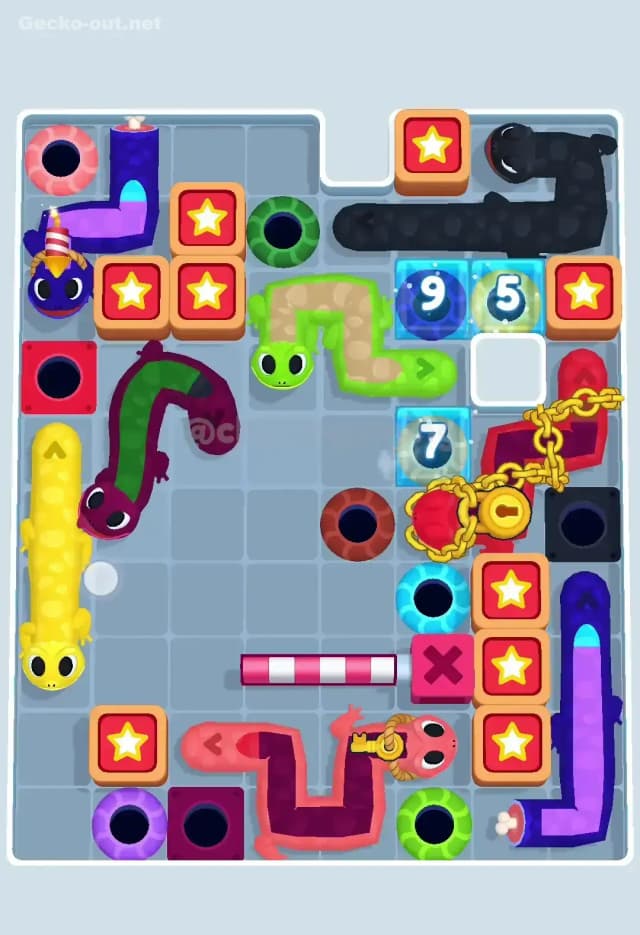 Gecko Out Level 465 Solution 1