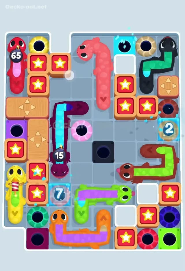 Gecko Out Level 464 Solution 1