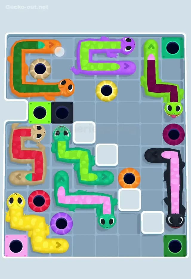 Gecko Out Level 463 Solution 3