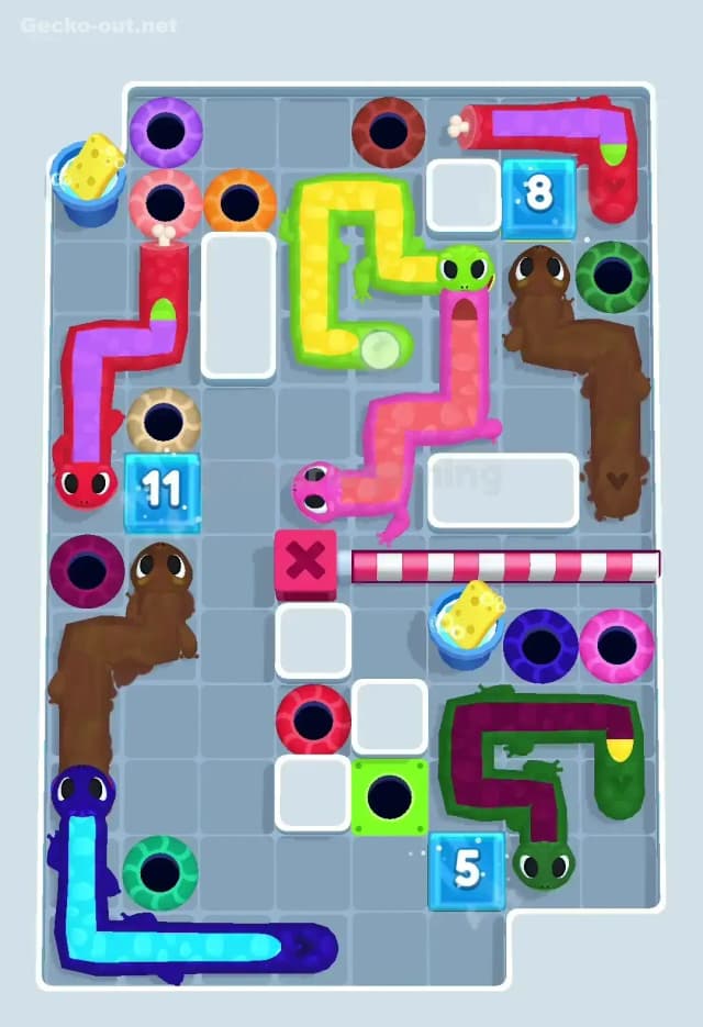 Gecko Out Level 461 Solution 1