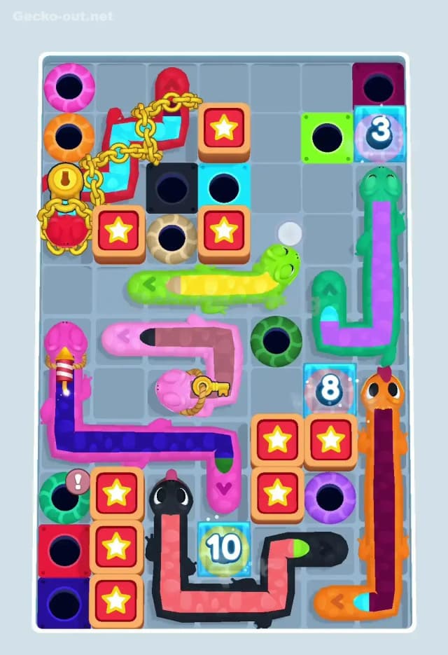 Gecko Out Level 461 Solution 3