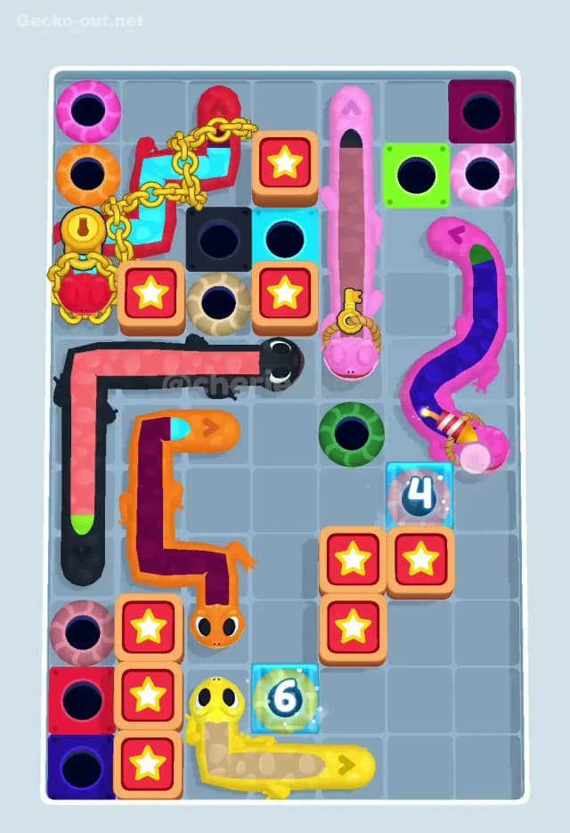 Gecko Out Level 460 Solution 3