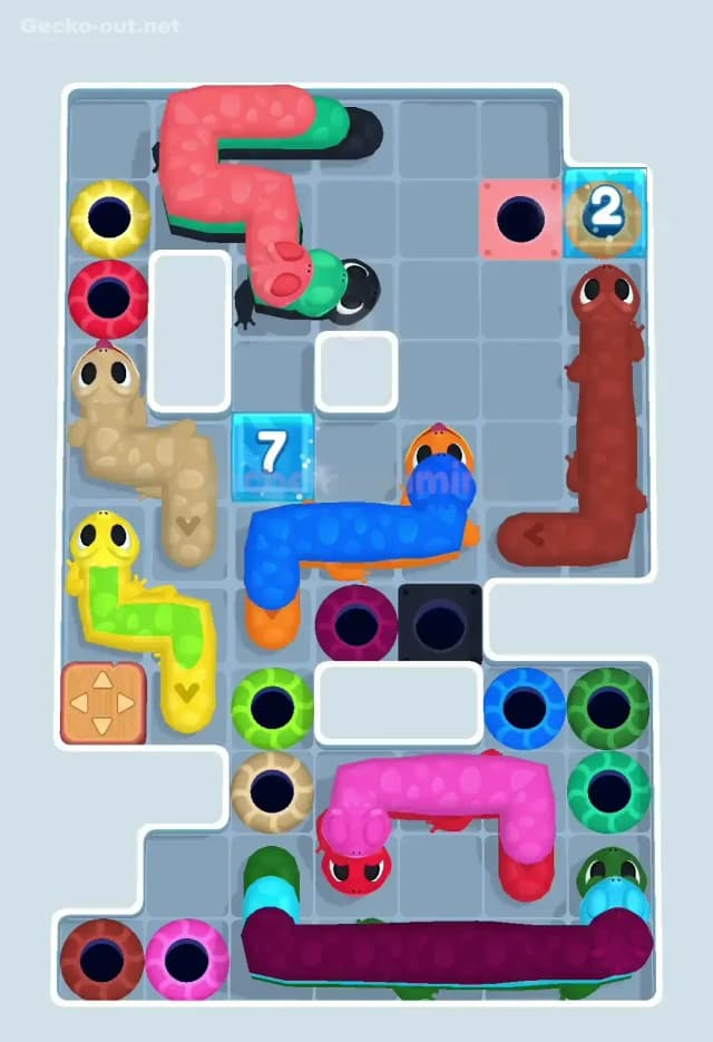 Gecko Out Level 455 Solution 2