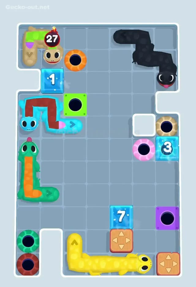 Gecko Out Level 454 Solution 2