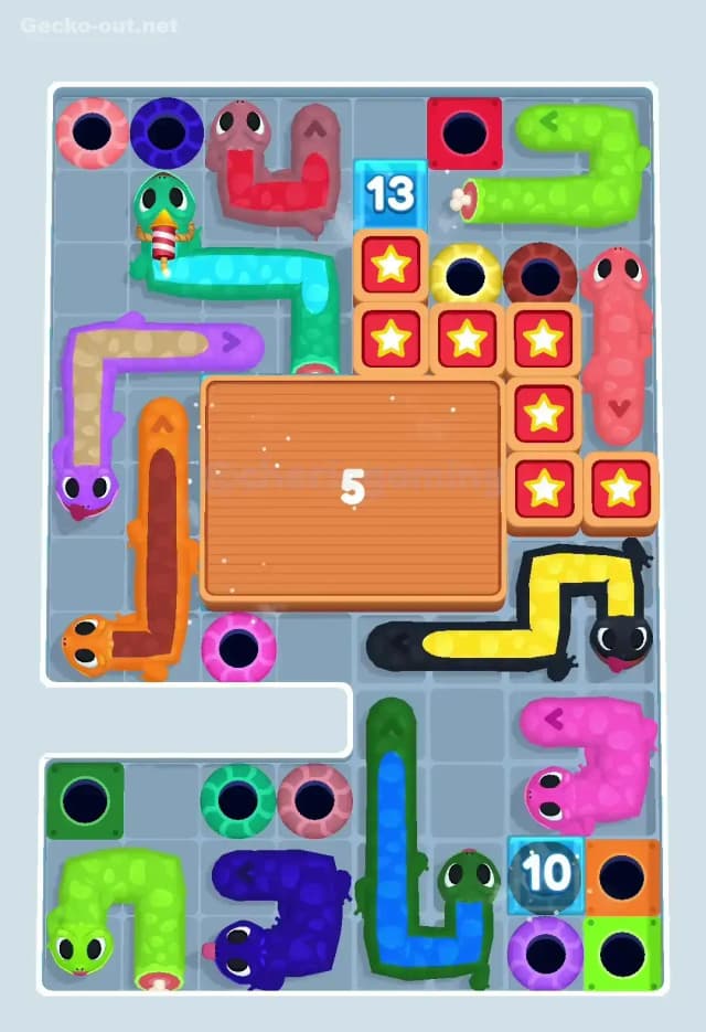 Gecko Out Level 453 Solution 1