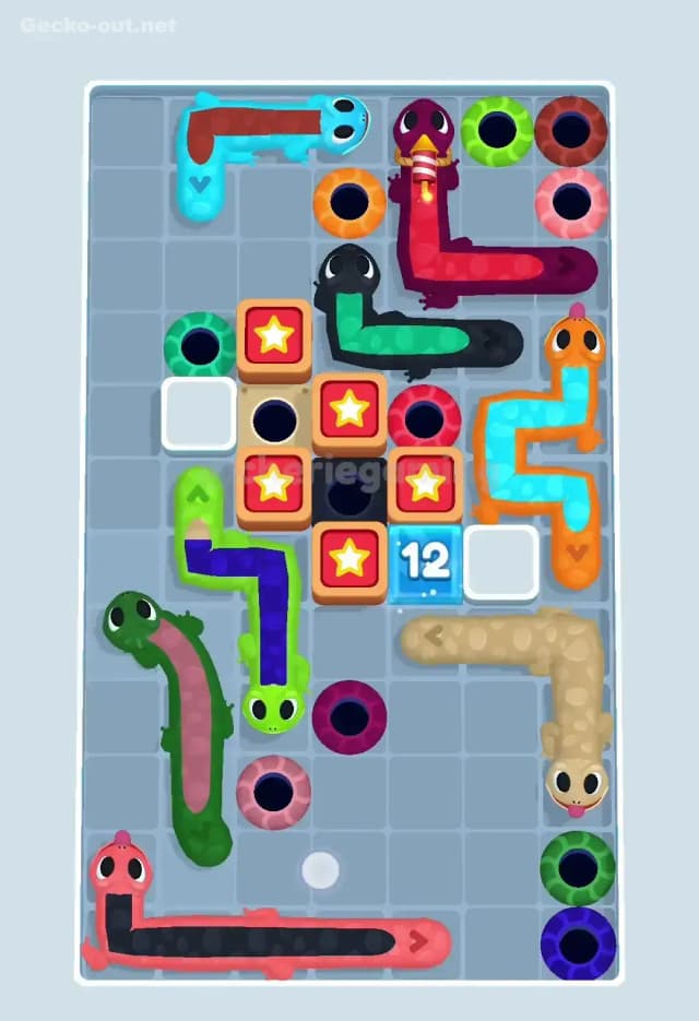 Gecko Out Level 451 Solution 2