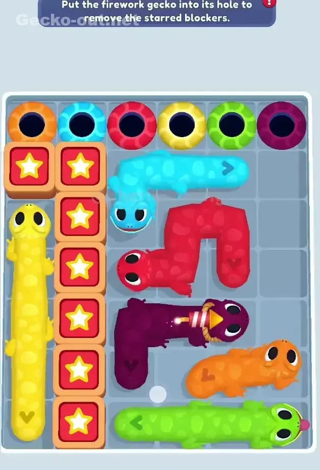 Gecko Out Level 448 Solution 1