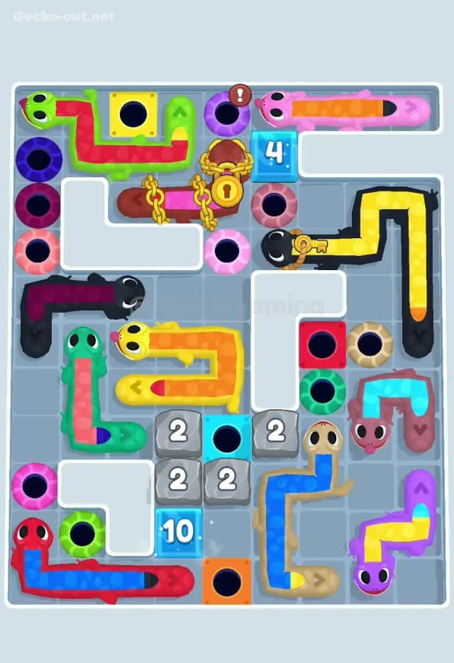 Gecko Out Level 447 Solution 1