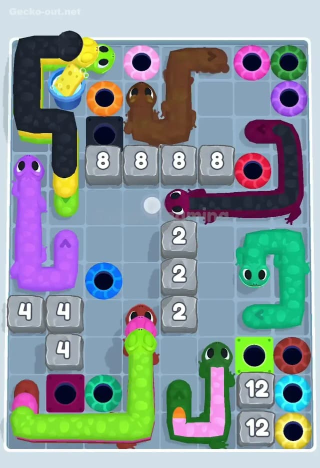 Gecko Out Level 442 Solution 1