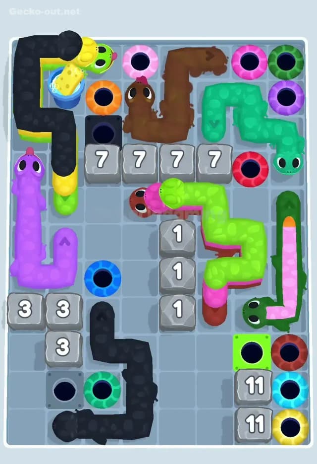 Gecko Out Level 442 Solution 2