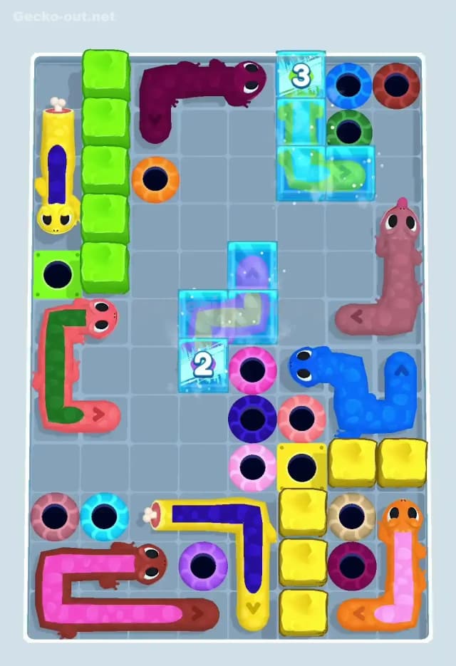 Gecko Out Level 440 Solution 2