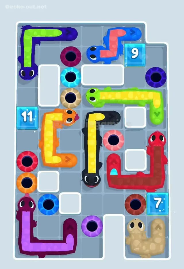 Gecko Out Level 437 Solution 1