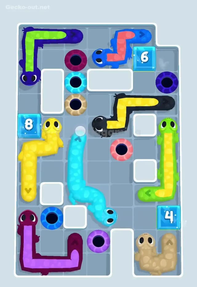 Gecko Out Level 437 Solution 2