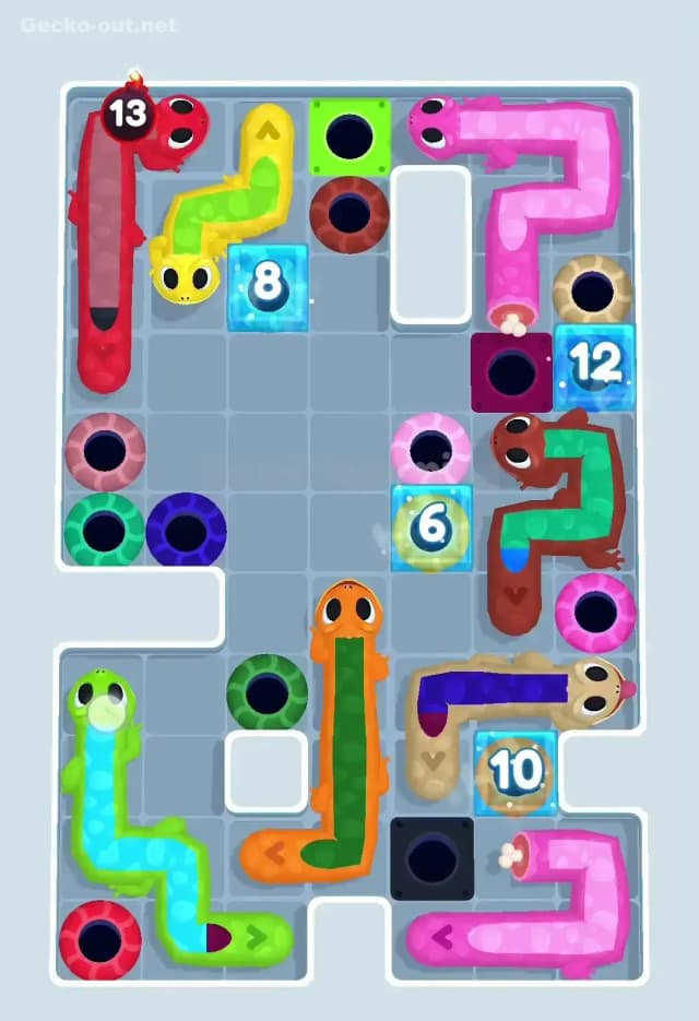Gecko Out Level 435 Solution 1