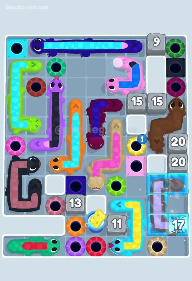 Gecko Out Level 430 Solution 1
