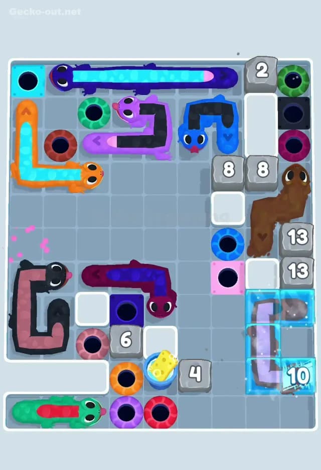 Gecko Out Level 430 Solution 3