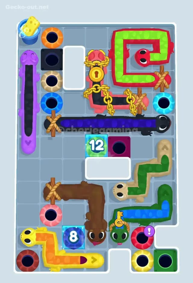 Gecko Out Level 483 Solution 1