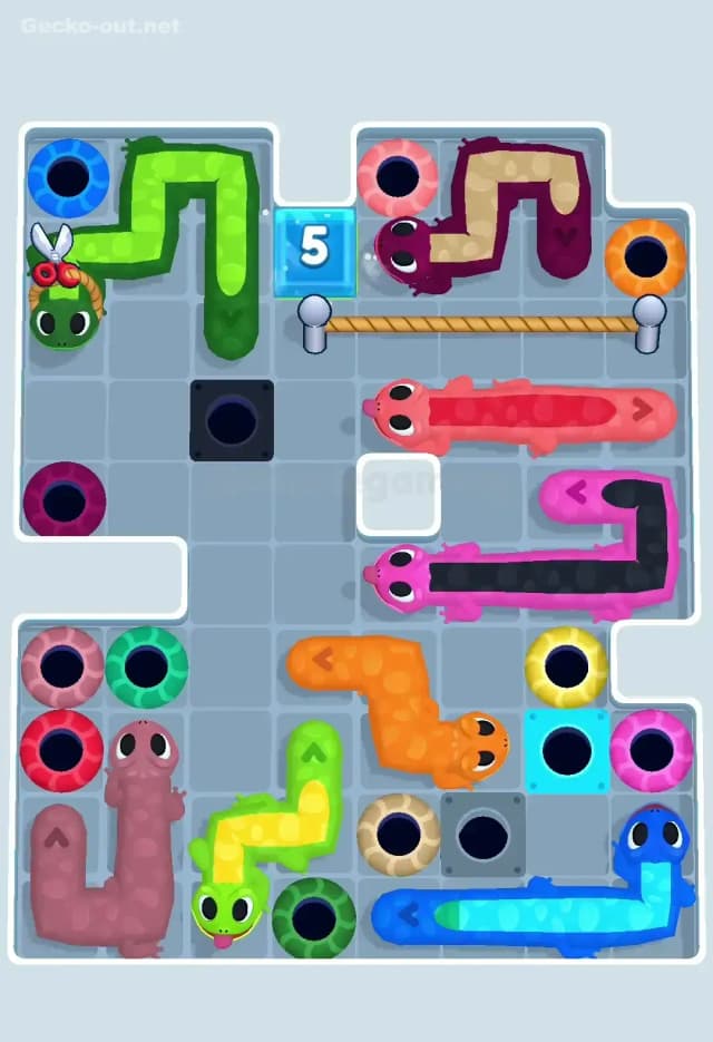 Gecko Out Level 418 Solution 2